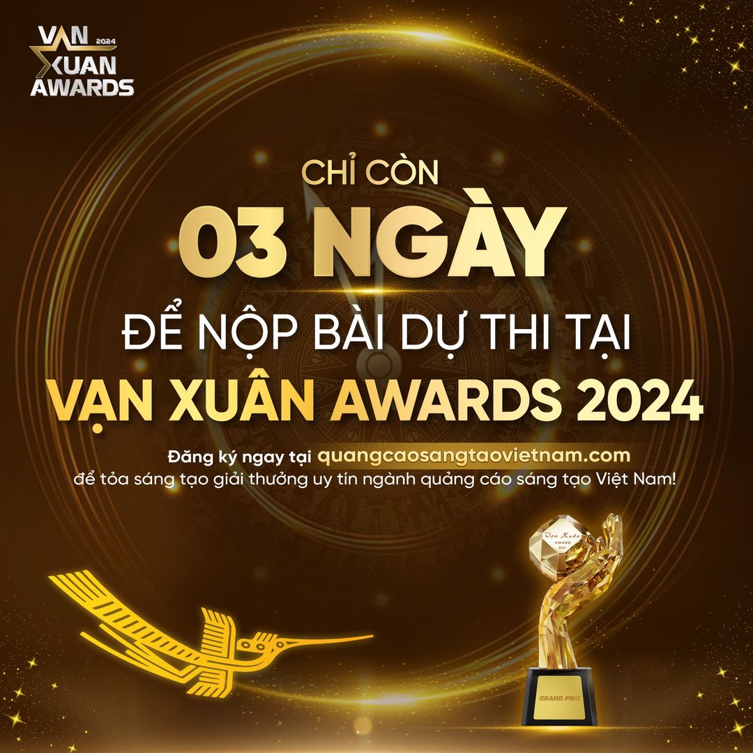 Chỉ Còn Chưa Đầy 3 Ngày Để Nộp Bài Dự Thi Tại Vạn Xuân Awards 2024