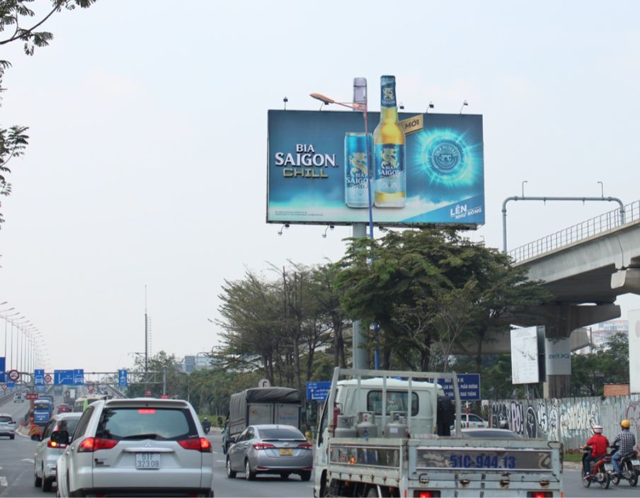 Billboard Vinama_Công Viên Cầu Sài Gòn, Quận 2