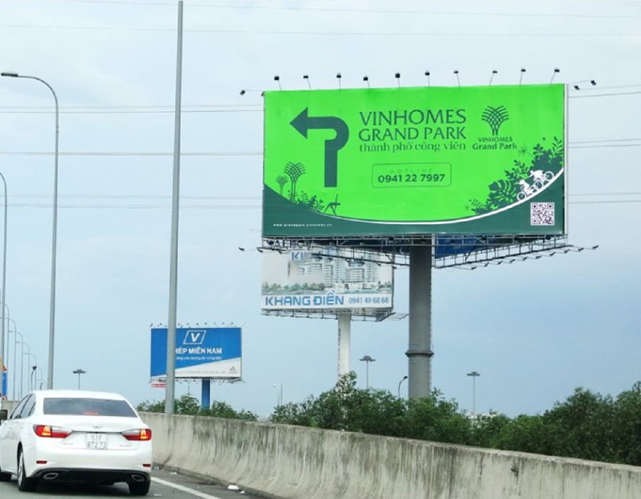 Billboard Vinama_ Cao Tốc Long Thành (LT4) – Giao Lộ Vành Đai 2 - Quận 9 