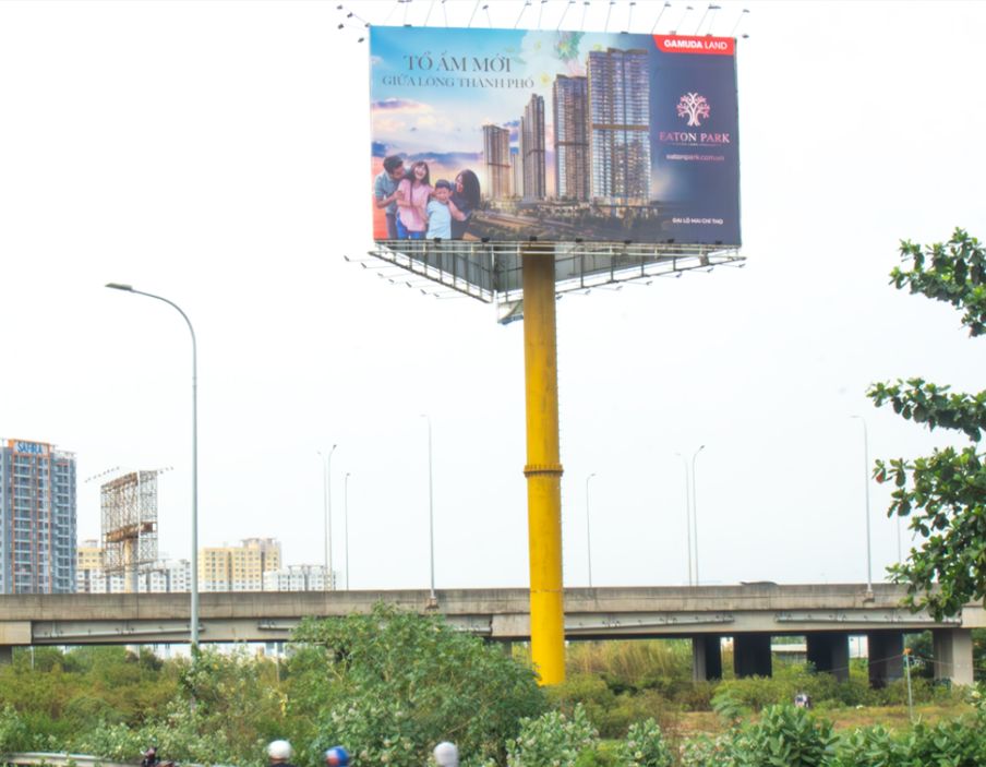 Billboard Vinama_ KM 4+600 Nút Giao Võ Chí Công – Cao Tốc – Quận 9 