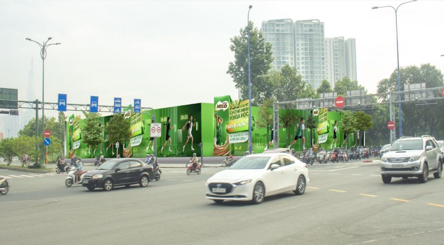 Hàng Rào Quảng Cáo Vinama_ Nguyễn Cơ Thạch – Mai Chí Thọ - Quận 2