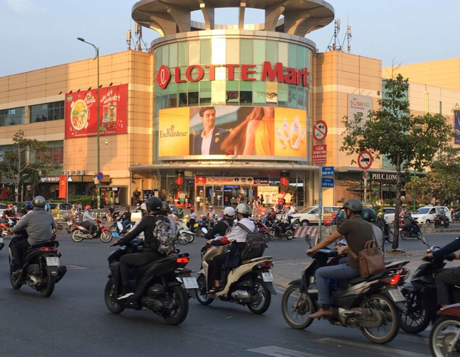 Màn Hình Led 2D Lotte Mart - Quận 7